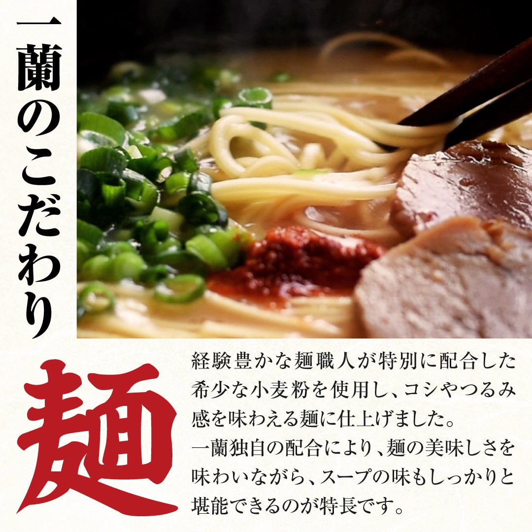 一蘭ラーメン 博多細麺ストレート(5食入)